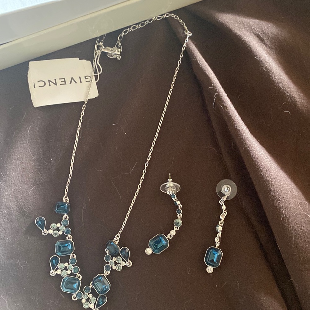 Givenchy necklace and earring set